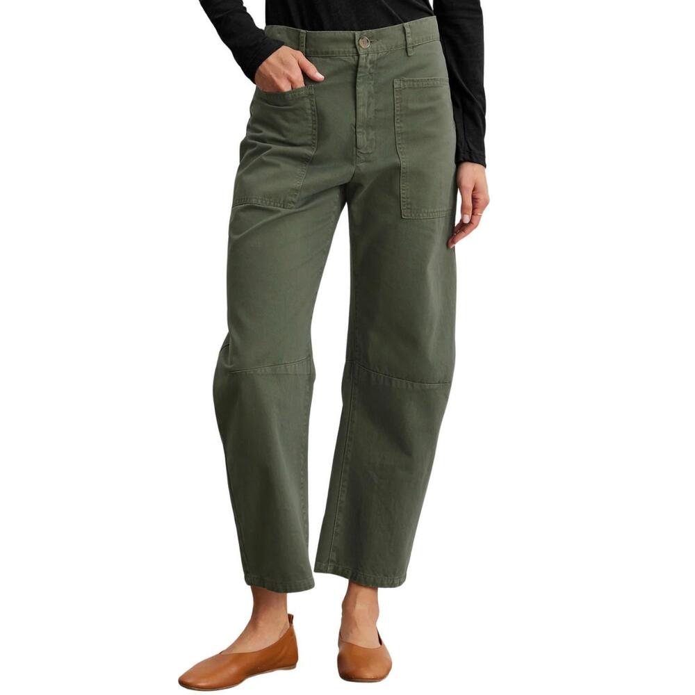 NEW VELVET BY GRAHAM & SPENCER brylie cargo pant in cypress
